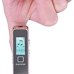 Mini Digital Voice Recorder, Voice Activated, Stadalone, Builtin Speaker, Professional Audio Recorder MP3 Player TF Card Dictaphone Record Microphone113 Sound Recording-picture-14
