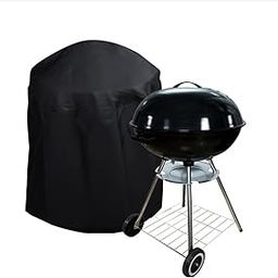 AMSAMOTION BBQ Cover Waterproof, Windproof, Anti-UV, Heavy Duty Rip Proof Kettle Oxford Fabric Grill Barbecue Cover, Round 71vmx 68cm…-image-19