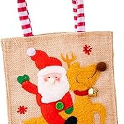 HEAVENGLOW Christmas Candy Bag Xmas Treat Gift Bag for New Year Party Favors Decoration Stripe Red Clothes-image-30