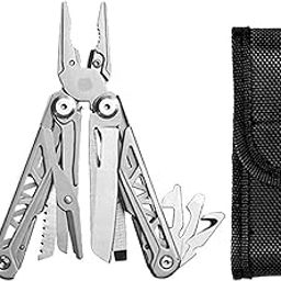 bnf®Multitool Pliers Multi Tool for Outdoor Activities Camping Mountain Climbing Argent|Sporting Goods | Outdoor Sports |1 Multitool Pliers-picture-26
