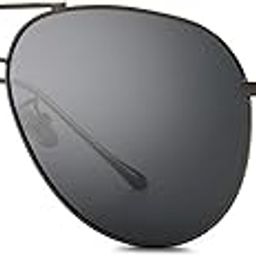 Men Women's Lightweight Oversized Aviator Sunglasses - Polarized Lens-image-46