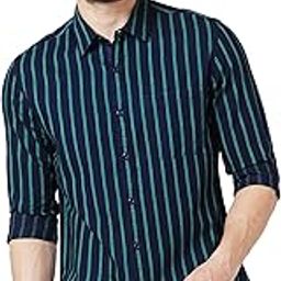 spykar Men's Regular Fit Shirt (MSH02BBCS168)-picture-38