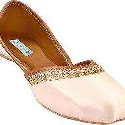 Women's and Girl's Beautiful Embroidery Jutti | Ethnic Shoes | Traditional Flat Mojari-picture-23