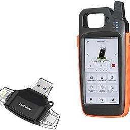 BoxWave Smart Gadget Compatible with Xhorse VVDI Key Tool Max - AllReader SD Card Reader, microSD Card Reader SD Compact USB - Jet Black-22