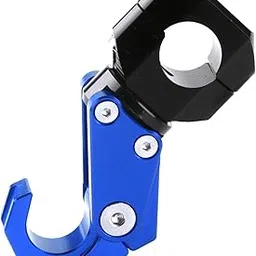 MYADDICTION 1pc Metal Motorcycle Hook Luggage Bag Hook Mount Storage Hanger Spare Parts Blue 22mm-picture-7