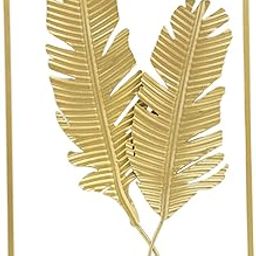 ARTISOUL® Unique Gold Leaf Wall Art Wall Decor Ornaments Crafts Wall Sculpture Hanging Banana Leaf | Home Decor | Other Home Decor-image-2