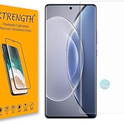 Advanced HD+ Curved UV Gorilla Tempered Glass Screen Protector Designed for iQOO Z10 5G - Edge to Edge Full Screen Coverage with Easy Installation Kit (Anti-Scratch)-image-3