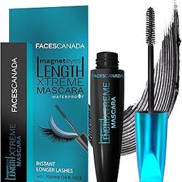 FACES CANADA Magneteyes Length Xtreme Mascara - Black, 8g | Volumizes Lashes | Waterproof | Quick Drying | Long Wear | Intense Black Finish | Lightweight | Enriched With Jojoba Oil & Vitamin E-image-97