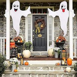 TOG Halloween Ghosts Windsock Decor Pendant Door Hanging Flags for Outdoor Patio|Home & Garden | Home Decor | Other Home Decor-image-42