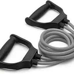 Heavy-Duty Resistance Band with Handles – 40kg Pull Strength Exercise Band for Full Body Strength Training & Home Workouts – Black Fitness Band for Men & Women-image-53