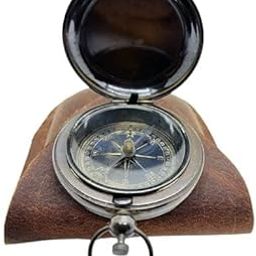 Vintage Functional Marine Magnetic Compass with Free Leather Case for Home Study Living Room and Office Decor Best Gift Item-picture-17