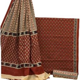 Women's Cotton Printed Unstitched Salwar Suit Dress Material With Dupatta-picture-39