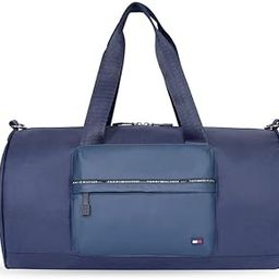 Tommy Hilfiger Gym Bags for Men, One Size, Navy, Shawnee | Duffel Bag for Travel Women-image-9