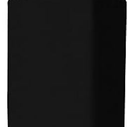 Polyester Fabric Stretchable & Washable Protective Luggage Cover Universal Cabin Size Fit 56 cms - 61 cms & 20" for Hard/Soft Luggage Suitcase (Solid Black)-50