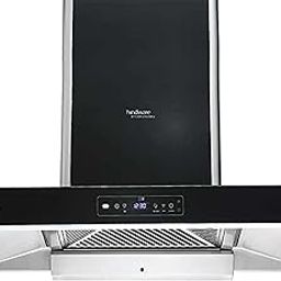 Hindware Smart Appliances | Optimus iPro 90 cm 1400 m³/hr Chimney | IoT Enabled | MaxX Silence Technology | T-Shape | Auto-Clean | Motion Sensor | Touch Control |Wall Mounted (32% Less Noise, Black)-54