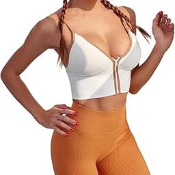 HELISHA Women's & Girl's Fancy Padded Front Zipper Sports Bra for Gym Zumba and Yoga | Everyday Active Wear for Girls | (Size 28 to 32)-image-86