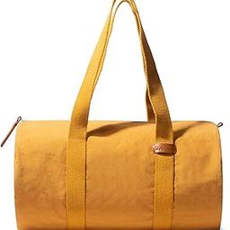 Mustard Swing Duffle Bag for Men and Women | Premium 100% Cotton Canvas | Handcrafted-image-33