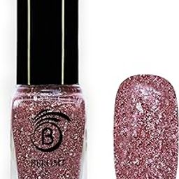 Beromt Dazzle Affair Nail Polish, Shimmery Finish, Crushed Metallic, 8Ml-38