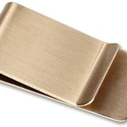 Stainless Steel Golden Wide Money Clip for Men – Magnetic Slim Wallet Alternative | Rustproof & Gift Boxed-image-86