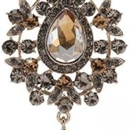 ™ 2xBrooch Pin Retro Style Accessories Cardigan Gift Clothes Women Brooches Pins Light Brown-image-80