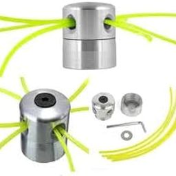 SADAIV NIPUN Weed Trimmer Head, Aluminum Grass Trimmer Head with 4 Lines Brush Cutter Head Lawn Mower Accessories Cutting Line Head for Strimmer-image-85
