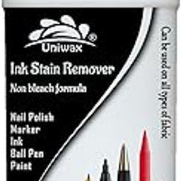 uniwax ink remover, Ballpoint pen, fountain pen, ink, Permanent marker, Gel pen stain remover from fabric and furniture 1liter-image-26