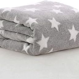 OYO BABY New Born Super Soft Baby Blanket for Baby (100cm x 75cm, Star Blue, Fleece, Lightweight) All Season | 0-24 Months | Sleeping Bag | Nursing Baby Gifts-image-0