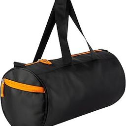 PrimeBox Travel Duffel Bag Sports Tote Shoulder Gym Bag Womens Travel Bags Lightweight Water Resistant Workout Bag for Sports Activity Pack of 1 Black Color-13