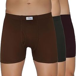 Pack of 3 Cotton Solid Men Trunk (Assorted)-51