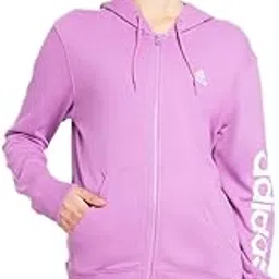 adidas LINEAR FULL-ZIP FRENCH TERRY HOODIE-picture-8