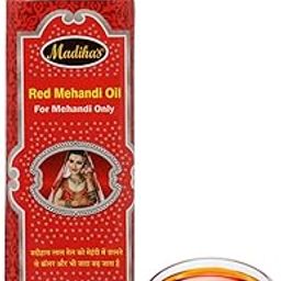 Madiha's Afrin Henna Mahendi Red Oil For Making Mahendi Cones, 200ml-18