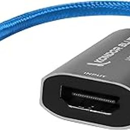 KONDOR BLUE HDMI to USB C Capture Card for Live Streaming Video & Audio. Compatible with Zoom, Skype, OBS, ECamm, VLC, YouTube, Facebook, Restream + More-14