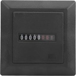 Goodlucksign AC Hour Meter Digital Display Range 0-99999.99 Hours-28