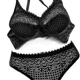 Lingerie Set with Full Coverage Bra Panty Set for Women and Girls Latest Non-Padded Bra and Panty Set-picture-35