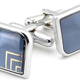 The Cool Breeze Blue Cufflinks For Men-40