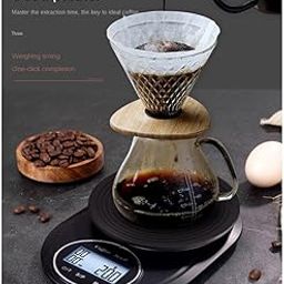 HEAVENGLOW Digital Coffee Scale 5000G / 0.1G LED Display for Household Baking Cooking-image-40