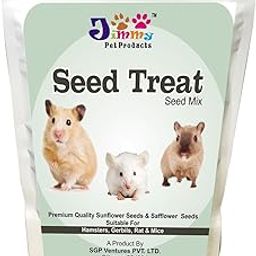 JiMMy Pet Products Seed Mix Seed Treat for Hamster, Gerbils, Chinchilla 200 g-11