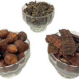 SSG PRODUCTS Whole Dried Shikakai, Amla, Reetha Mix Raw Form for Hair Wash Each 600 GMS (200 Grams pack of 3)-image-16