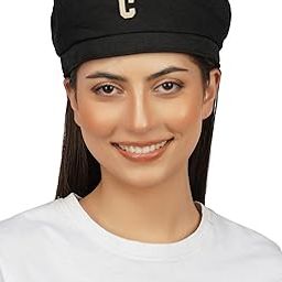 French Beret Cap Summer Season Unisex Artist Newsboy Hats, Ascot Cotton British Style Adjustable Women's Caps (WBC8115, Free Size)-image-46