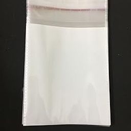 SYNC polythene packing white background self adhesive 150 pieces jewellery BOPP resealable bag plastic pouch polythene polybags bag clothes multipurpose 6 X 4 inches-image-4