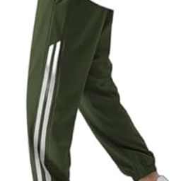 Men Stylish Trackpant for Regular USES (J3_DarkGreen_White_Double_Patti_530)-image-77