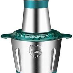 Zipzox Food Chopper, 3L Stainless Steel Electric Meat Grinders, Food Processor with 4 Sharp Blades for Baby Food, Meat, Nuts, Onion, Vegetables Easy Cleaning Automatic Electric Foo-image-96