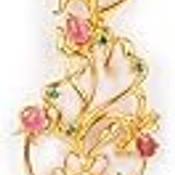 By Caratlane Nakhrewali Aunty Pendant Necklace In Gold Plated 925 Silver For Women-image-21