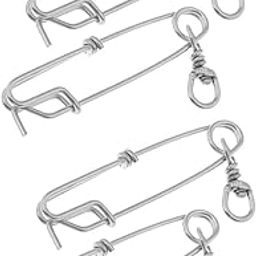 CALANDIS™ 4pcs Long Line Clip Snap Stainless Steel Sea Fishing Connectors | Other Fishing Equipment | Fishing Equipment | Fishing-image-50