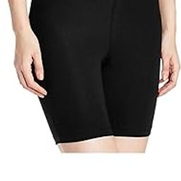 Women's High-Waist Cycling Shorts, Lycra Fabric with Cotton Blend, Athletic Biker Shorts for Workout, Pack of 1 Random Color,Size L, XL,2XL,3XL Brown-image-89