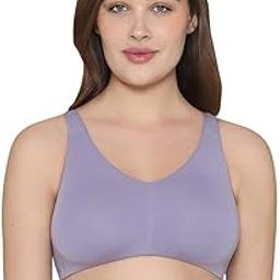 Women’s Basics Essentials Live in Non-Padded Non-Wired Full Cup Everyday Wear Cotton Blend Blend T-Shirt Bra-image-26