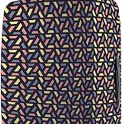Polyester 65 cm (24 Inch) Medium Protective Luggage Cover - Yellow Cells Design-image-36