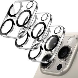 JETech Camera Lens Protector for iPhone 16 Pro 6.3-Inch and iPhone 16 Pro Max 6.9-Inch, 9H Tempered Glass, Anti-Scratch, Case Friendly, Does Not Affect Night Shots, HD Clear, 3-Pack-14