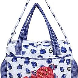 Paletto Mother’s Baby Bag – Blue Diaper Travel Bag for Moms – Spacious, Lightweight, Adjustable Straps, Multiple Pockets, Easy-to-Clean – Ideal for 0–48 Months - SK DBB14 Blue P6-image-81