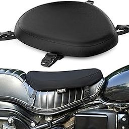 FOVERA Memory Foam Motorcycle Seat Cushion - Supports Sit Bones, Tailbone, and Buttock Muscles - Absorbs Micro-Shocks and Road Jerks, Suitable for All Motorbikes, Waterproof-27